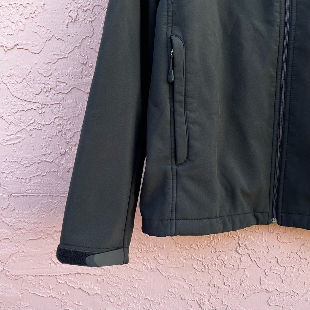 Amazon Essentials Black Full Zip Jacket Size Large - image 2